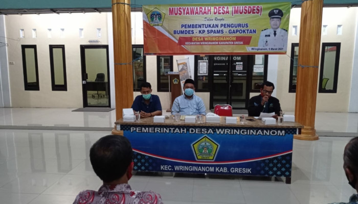 Musyawarah Desa Wringinanom Bentuk Kepengurusan Baru
