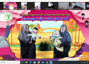 Peringatan Isra Mi’raj Di Kb-Tk Al Muslim Sidoarjo, Semangat Rajin Salat Sejak Kecil