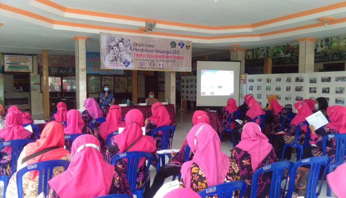 Orientasi Pendataan Keluarga 2021, Tingkat Desa Bagi Kader Pendata