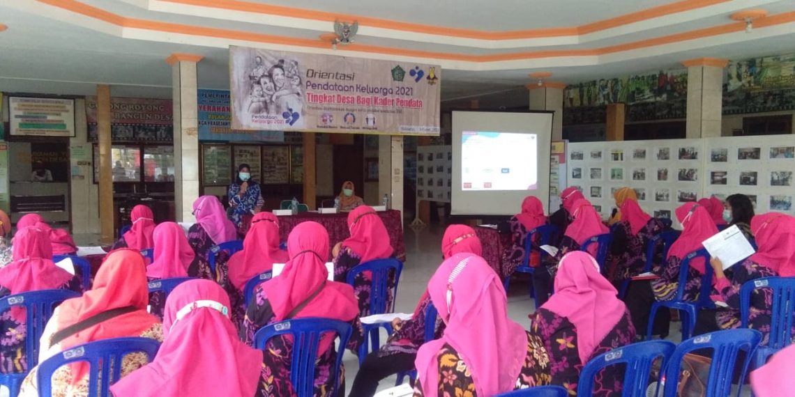 Orientasi Pendataan Keluarga 2021, Tingkat Desa Bagi Kader Pendata
