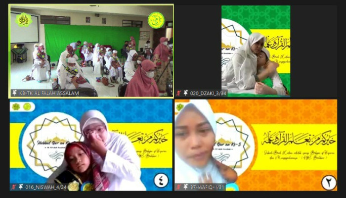 Kb-Tk Al Falah Assalam Waru Adakan Hubbul Qur’An