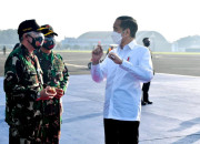 Presiden Joko Widodo Kunjungi Jatim, Tinjau Vaksinasi Massal