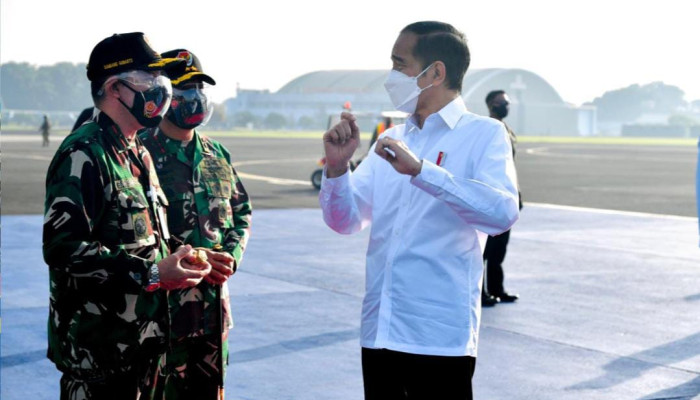 Presiden Joko Widodo Kunjungi Jatim, Tinjau Vaksinasi Massal