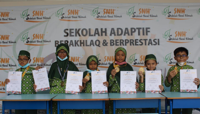 Dua Tim Siswa Sdit Nurul Hikmah Sidoarjo, Raih Medali Emas Di Lomba Aiseef