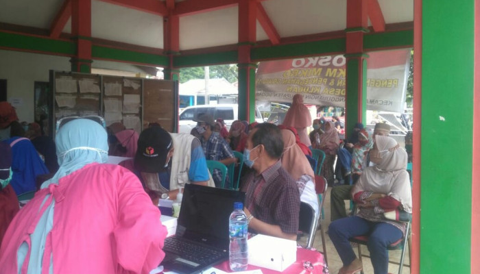 Pemdes Kludan Laksanakan Vaksinasi Tahap Pertama Berlangsung Tertib