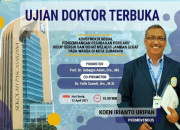 Dr. Koen Irianto Uripan, Sh.,Mm Resmi Menyandang Gelar Doktor Di Unair Surabaya