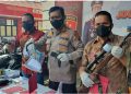 Subdit Jatanras Ditreskrimum Polda Jatim Amankan Terduga Kepemilikan senpi ilegal