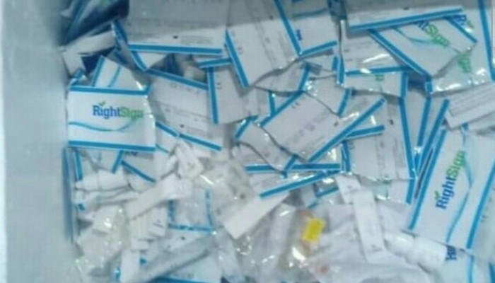 Oknum Manager Kimia Farma, Diduga Otaki Penjualan Alat Antigen Bekas
