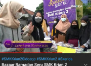 Program Khusus Bulan Ramadhan Di Smk Krian 2 Sidoarjo, Dilatih Kewirausahaan