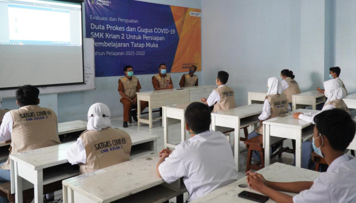 Smk Krian 2 Sidoarjo Siap Ptm, Satgas Covid-19 Sudah Terbentuk