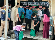 Peduli, Lsm Fpsr Salurkan Paket Sembako Dan Santuni Anak Yatim