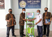 Smk Teknik Pal Surabaya, Canangkan Tangguh Covid-19 Bagikan Alat Protokol Kesehatan