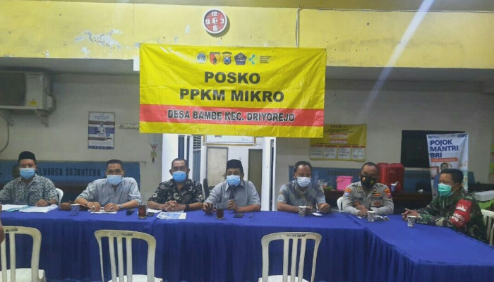 Kades Dan Bpd Bambe Perkuat Ppkm Mikro, Efektifkan Kembali Peran Rt Hingga Rw
