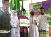 Lazisnu Mwc Nu Taman Memberikan Thr Kepada Tahfid Al Qur’An