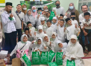 Bingkai Ramadhan Umaha Sidoarjo, Bersama Anak Yatim Bagikan Thr