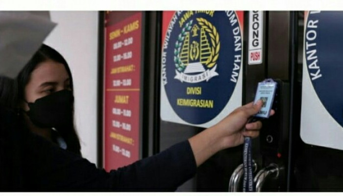 Kantor Kemenkumham Jatim Terapkan Akses Masuk Pakai Access Card