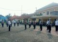 Apel Kedisiplinan, Kapolsek Driyorejo AKP Zunaedi Berikan Arahan Anggotanya