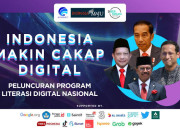 Presiden Joko Widodo Meluncurkan Program Literasi Digital Nasional