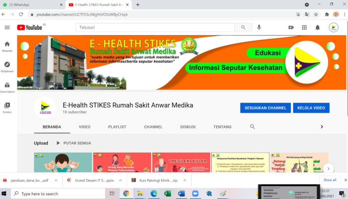 E- Health Stikes Rs Anwar Medika Sidoarjo, Layanan Kesehatan Bagi Masyarakat