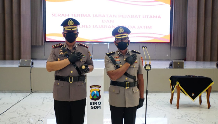 Akbp Kusumo Wahyu Bintoro Resmi Jabat Kapolresta Sidoarjo