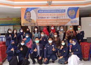 KKN Mahasiswa UNESA di Desa Gelam, Sidoarjo Terapkan Merdeka Belajar