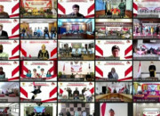 Presiden Jokowi Pimpin Upacara Hari Lahir Pancasila Dari Istana Kepresidenan Di Bogor