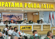 Rapat Penanganan Dan Pencegahan Penyebaran Covid-19 Di Jatim