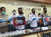 Polda Jatim Rilis Penggagalan Penyelundupan Benur