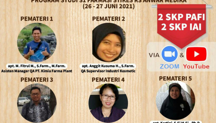 Prodi S1 Farmasi Stikes Rs Anwar Medika Sidoarjo Persembahkan Seminar Nasional