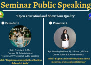 Seminar Public Speaking Stikes Rsam Sidoarjo, Tingkatkan Kualitas Diri