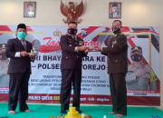 Tiga Pilar Driyorejo Ikuti Upacara Hari Bhayangkara Ke-75 Secara Virtual