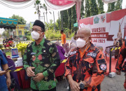 Bupati Sidoarjo Targetkan Vaksinasi Sehari 9.000 Orang, Pemuda Pancasila Siap Dukung Pemerintah
