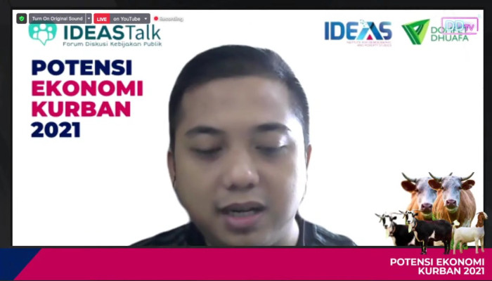 Ideas: Akibat Krisis Pandemi, Potensi Ekonomi Kurban 2021 Turun 2 Triliun