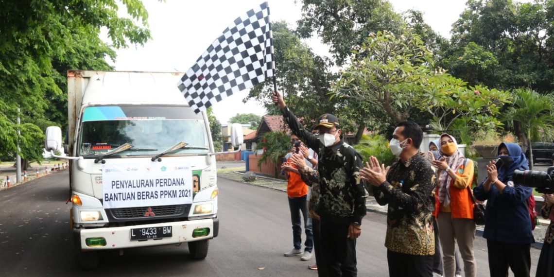 Kabupaten Sidoarjo Mendapatkan 830 Ton Bantuan Beras Dari Pemerintah Pusat
