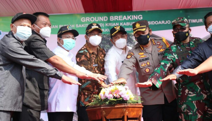 Pembangunan Rsud Sidoarjo Barat Lama Tertunda, Akhirnya Mulai Dikerjakan