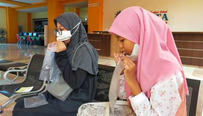 Sma Muhammadiyah 1 Taman Sidoarjo Lakukan Tes Ge-Nose C19