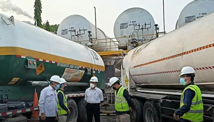 Menko Pmk: 2 Produsen Oksigen Besar Di Indonesia Siap Penuhi