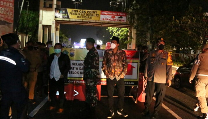 Ppkm Darurat Hari Ke-3, Forkopimda Sidoarjo Menyisir Dan Melihat Kepatuhan Masyarakat Meningkat
