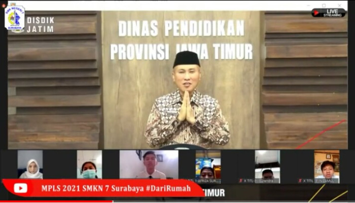 Mpls Serentak Melalui Virtual, Juga Di Lakukan Smk Negeri 7 Surabaya
