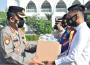 Kapolresta Sidoarjo Bekali Paket Kesehatan Anggota Dan Asn