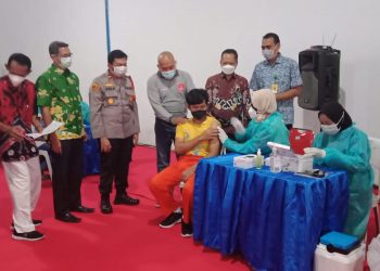Dikbud Sidoarjo Mulai Melakukan Vaksin Terhadap Siswa SMP Sederajat