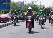 Kendarai Motor, Forkopimda Sidoarjo Pantau Vaksinasi Covid-19 Di Dusun Kepetingan