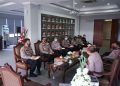 Dirsamapta Polda Jatim Bahas Pelaporan Data Covid-19 di Polresta Sidoarjo