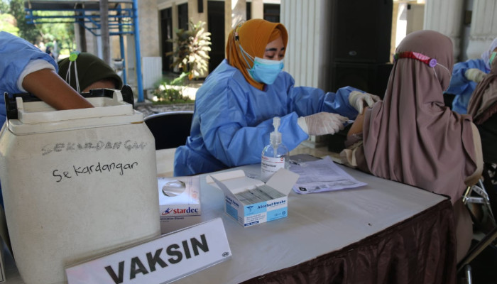 Pc Muslimat Nu Sidoarjo Support Percepatan Vaksinasi Di Kabupaten Sidoarjo