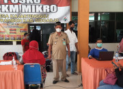Vaksinasi Tahap 3 Di Gelar Pemdes Kajartengguli Kecamatan Prambon, Sidoarjo