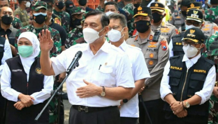 Luhut Binsar Pandjaitan Dan Budi Gunadi Sadikin Kunjungi Kota Malang, Cek Isoter