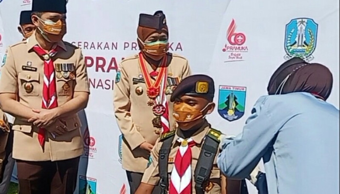 Hari Pramuka Ke-60, Gubernur Jatim Khofifah Tekankan Penguasaan Iptek
