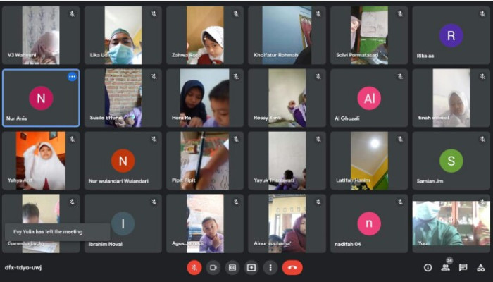 Kb-Ra-Mi Plus Cahaya Kamila Sidoarjo Gelar Lomba Mewarnai Secara Virtual