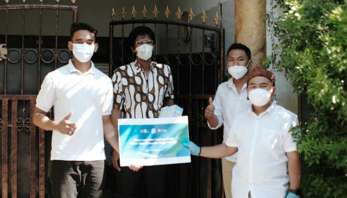 Sidoarjo Connect-Relawan Sidoarjo Berakhlak Dipercaya Menteri Bumn Distribusikan Bansos