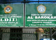 Vaksinasi Di Pondok Pesantren Al Barokah Sruni Kecamatan Gedangan Didampingi Dinkes Sidoarjo